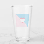 Leeftijdsrol Trots Vlag Glas (Achterkant)