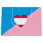 Leeftijdsrol Trots Vlag Groot Cadeauzakje (Voorkant)