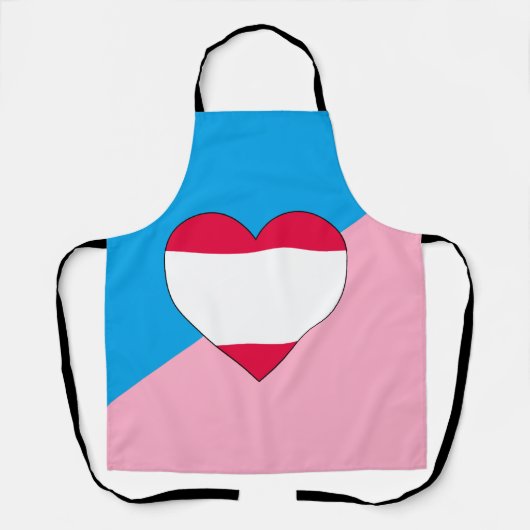Leeftijdsrol Trots Vlag Schort (Voorkant)