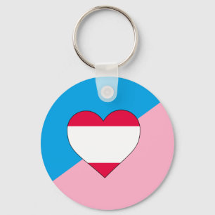 Leeftijdsrol Trots Vlag Sleutelhanger