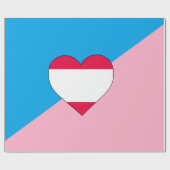 Leeftijdsrollenspel Pride-vlag Cadeaupapier (Vlak)