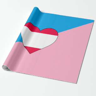 Leeftijdsrollenspel Pride-vlag Cadeaupapier