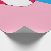 Leeftijdsrollenspel Pride-vlag Cadeaupapier (Hoek)