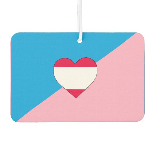 Leeftijdsrollenspel Pride-vlag Luchtverfrisser (Voorkant)