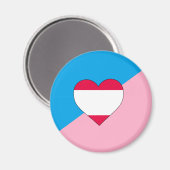 Leeftijdsrollenspel Pride-vlag Magneet (Voorkant / Achterkant)