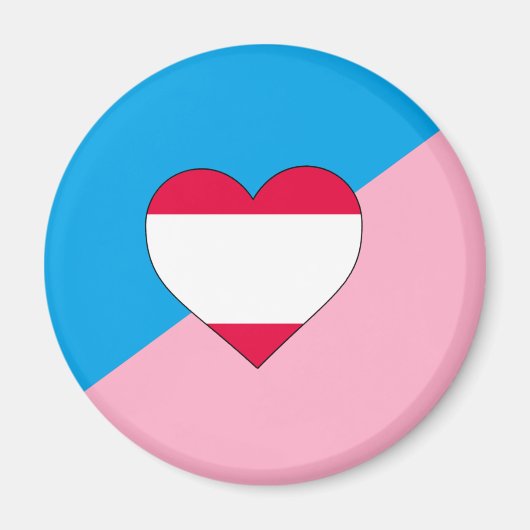 Leeftijdsrollenspel Pride-vlag Magneet (Voorkant)