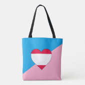 Leeftijdsrollenspel Pride-vlag Tote Bag (Achterkant)
