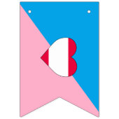 Leeftijdsrollenspel Pride-vlag Vlaggetjes (Tweede vlag)