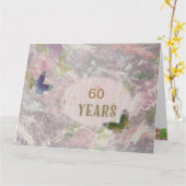 Leeftijdsspecifieke Verjaardag Vrouwelijke Bloemen Kaart (Gele Bloem)