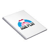 LEEFTIJDSSPEL REGENBOOG NOTITIEBOEK (Rechterzijde)