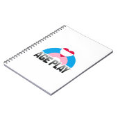 LEEFTIJDSSPEL REGENBOOG NOTITIEBOEK (Linkerzijde)