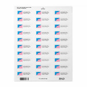 LEEFTIJDSSPEL TROTS VLAG ETIKET (Full Sheet)