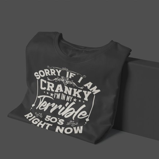 Leeftijdsthema grappig typografisch ontwerp 2 Tri-Blend shirt