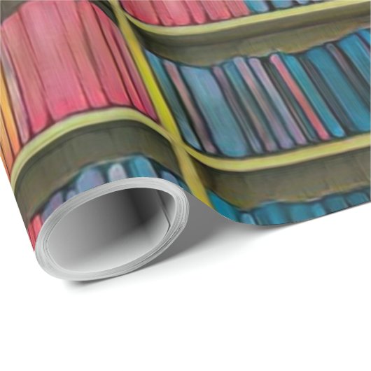 Leeftijdsweergave bibliotheek cadeaupapier (Rol Hoek)