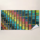 Leeftijdsweergave bibliotheek strandlaken (Voorkant)