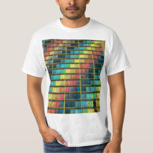 Leeftijdsweergave bibliotheek t-shirt