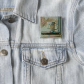 Leeftijdsweergave bibliotheek vierkante button 5,1 cm (In situ)