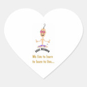 leeftijdswijsheid-empowerment hart sticker (Voorkant)