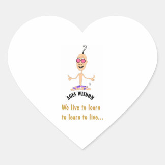 leeftijdswijsheid-empowerment hart sticker