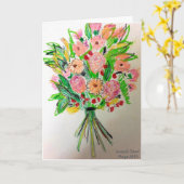 Leeg alle gelegenheden kaart (Gele Bloem)