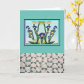 Leeg alle gelegenheden kaart (Gele Bloem)