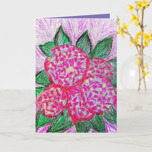 Leeg alle gelegenheden kaart (Gele Bloem)