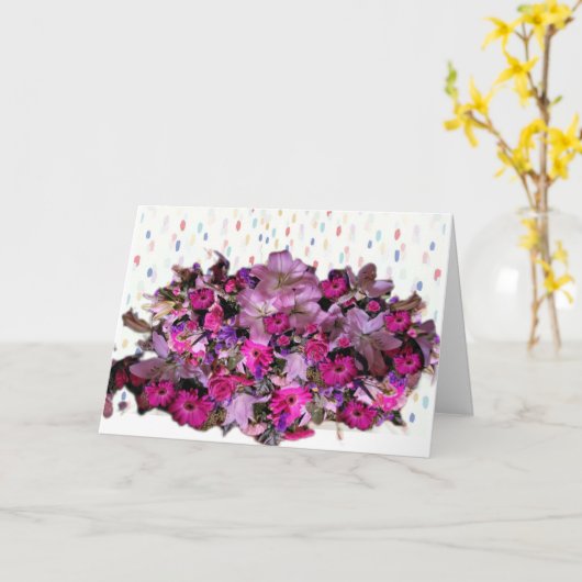 Leeg alle gelegenheden kaart (Gele Bloem)