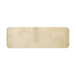 Leeg Antiek gekleurd papieren label