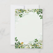 Leeg budget Eucalyptus groen wedding Kaart (Voorkant)