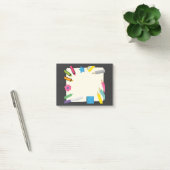 Leeg Canvas met Kleurrijke Kantoorartikelen Rand Post-it® Notes (Kantoor)
