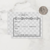 Leeg COA-certificaat van authenticiteit voor kunst Notitiekaartje (Voorkant / Achterkant in situ)