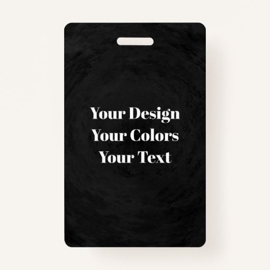 Leeg - Creëer uw eigen eigen exemplaar Badge (Voorkant)