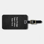 Leeg - Creëer uw eigen eigen exemplaar Bagagelabel (Voorkant horizontaal)