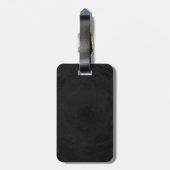 Leeg - Creëer uw eigen eigen exemplaar Bagagelabel (Achterkant verticaal)