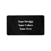 Leeg - Creëer uw eigen eigen exemplaar Etiket (Voorkant)