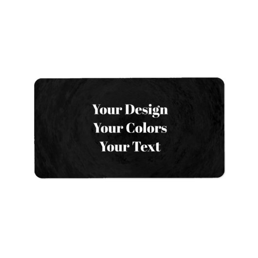 Leeg - Creëer uw eigen eigen exemplaar Etiket (Voorkant)