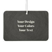 Leeg - Creëer uw eigen eigen exemplaar Luchtverfrisser (Voorkant)