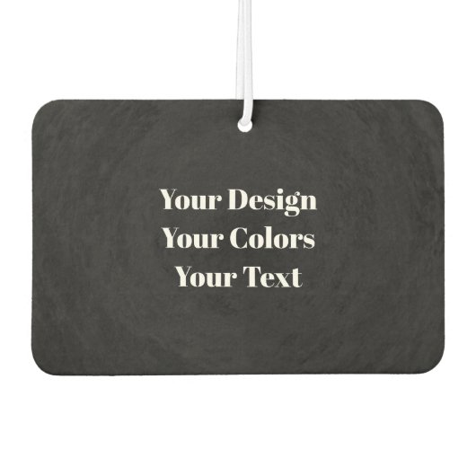 Leeg - Creëer uw eigen eigen exemplaar Luchtverfrisser (Voorkant)