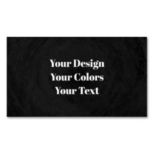 Leeg - Creëer uw eigen eigen exemplaar Magnetisch Visitekaartje