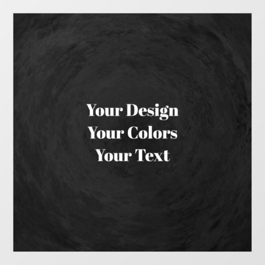 Leeg - Creëer uw eigen eigen exemplaar Raamsticker (Vel)