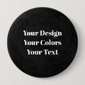 Leeg - Creëer uw eigen eigen exemplaar Ronde Button 4,0 Cm (Voorkant)