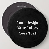 Leeg - Creëer uw eigen eigen exemplaar Ronde Button 6,0 Cm (Voorkant /achterkant)