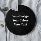 Leeg - Creëer uw eigen eigen exemplaar Ronde Button 6,0 Cm (In situ)