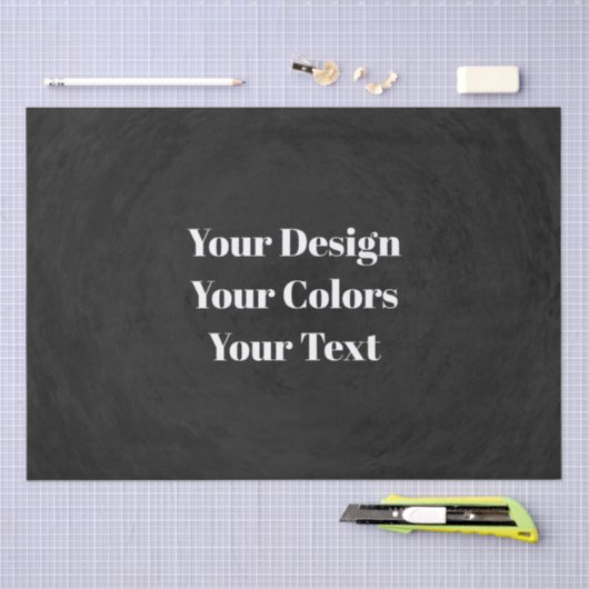 Leeg - Creëer uw eigen eigen exemplaar Tissuepapier (Craft)