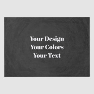 Leeg - Creëer uw eigen eigen exemplaar Tissuepapier