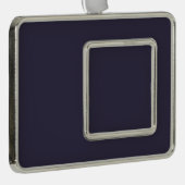 Leeg - Creëer uw eigen eigen exemplaar Verzilverd Omlijst Ornament (Rechts)