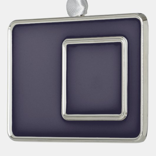Leeg - Creëer uw eigen eigen exemplaar Verzilverd Omlijst Ornament (Links)