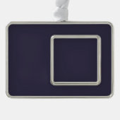 Leeg - Creëer uw eigen eigen exemplaar Verzilverd Omlijst Ornament (Voorkant)