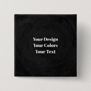 Leeg - Creëer uw eigen eigen exemplaar Vierkante Button 5,1 Cm