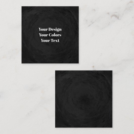 Leeg - Creëer uw eigen eigen exemplaar Vierkante Visitekaartje (Voorkant / Achterkant)